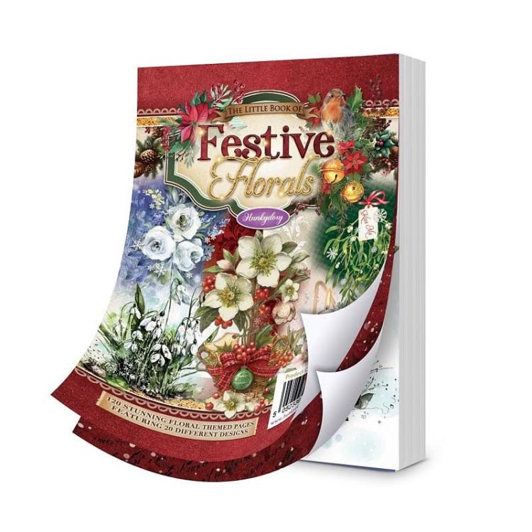 Hunkydory The Little Book of Festive Florals LBK303