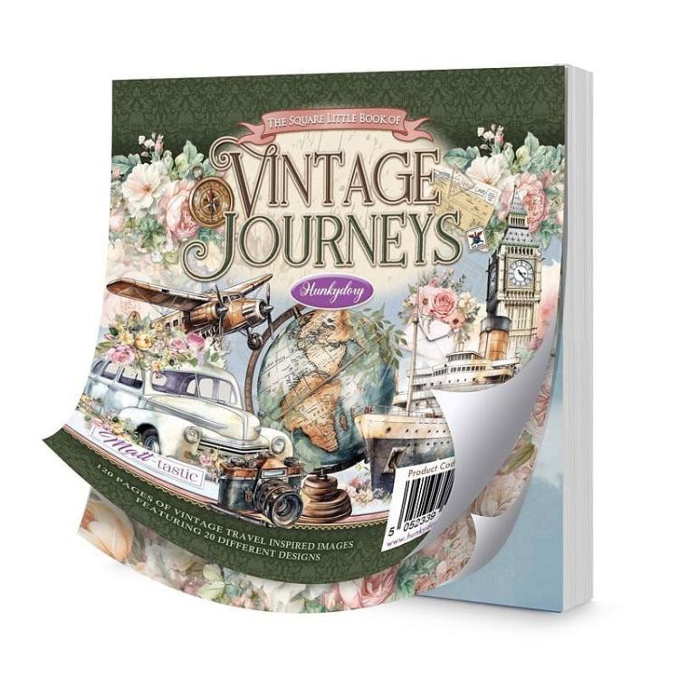 Hunkydory The Square Little Book of Vintage Journeys LBSQ155