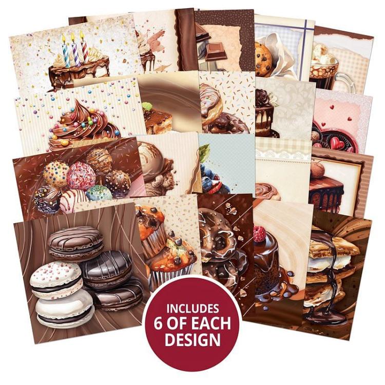 Hunkydory The Square Little Book Chocolate LBSQ157