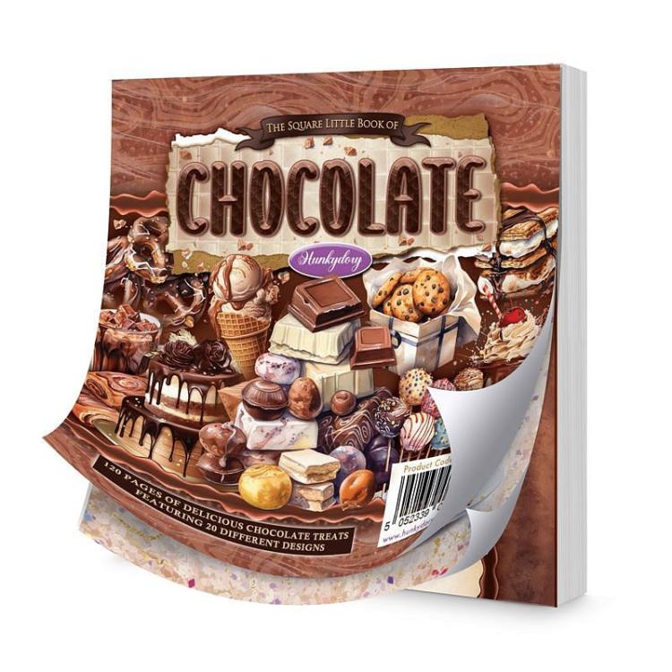 Hunkydory The Square Little Book Chocolate LBSQ157