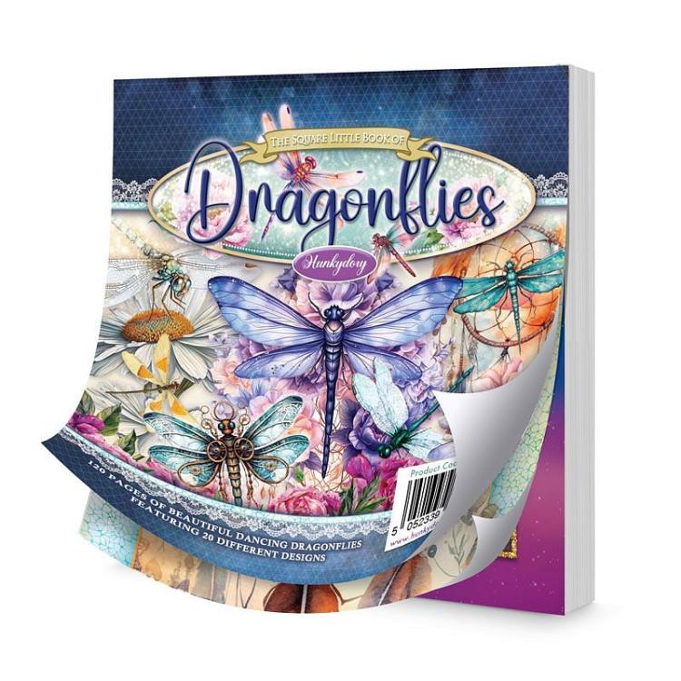 Hunkydory The Square Little Book of Dragonflies LBSQ153