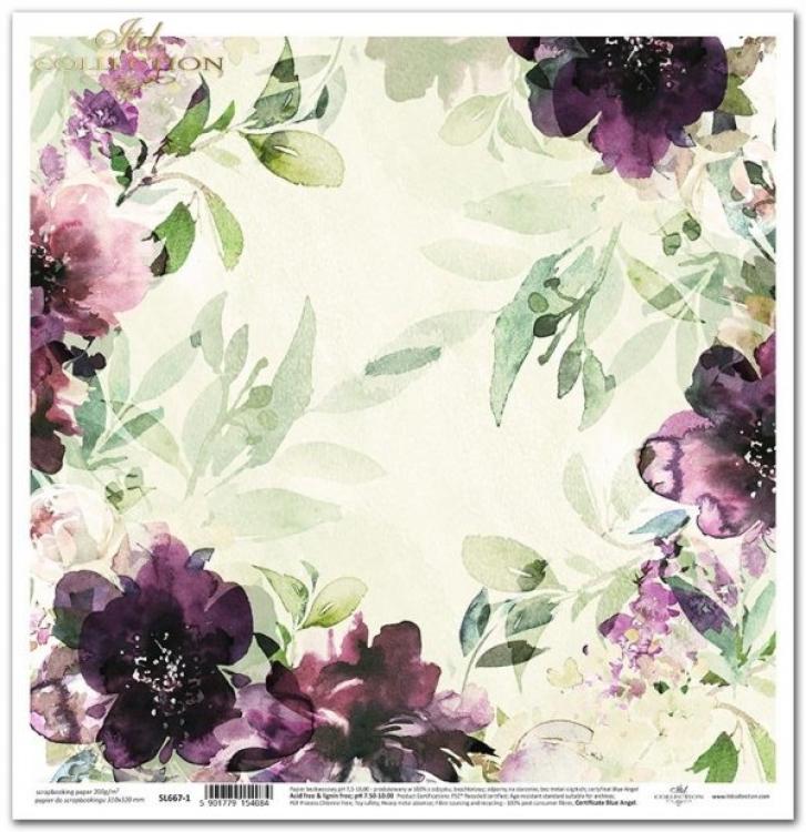 ITD Collection 12x12 Sheet Garden of Dreams #0667