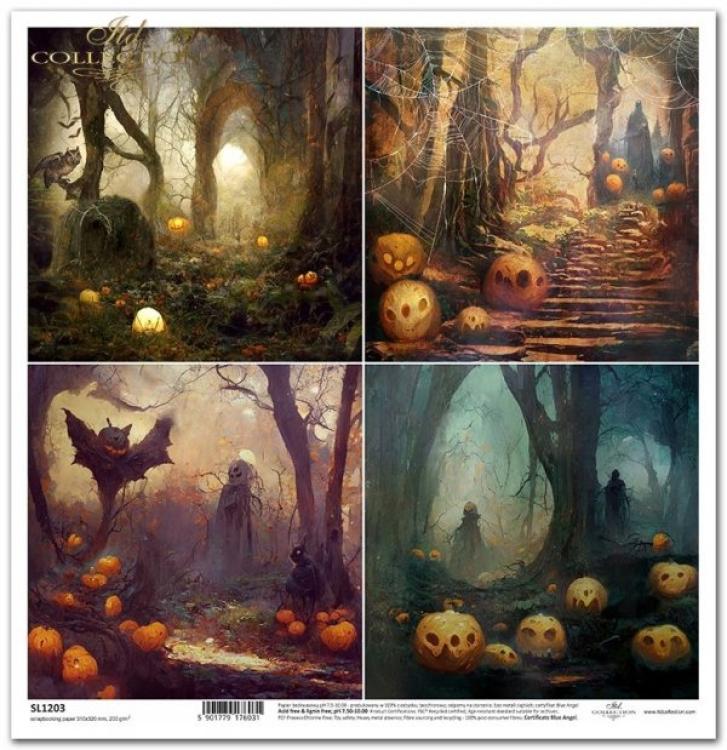 SL1203 ITD Collection 12x12 Sheet Halloween