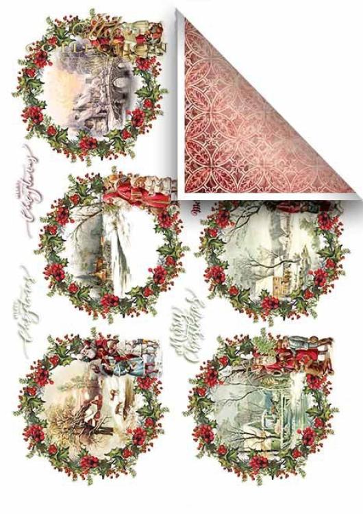 ITD Collection A4 Paper Pack Merry Christmas