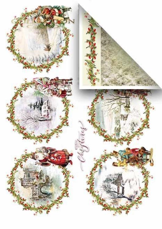 ITD Collection A4 Paper Pack Merry Christmas