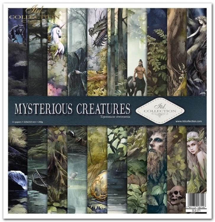 ITD Collection Paper Pad 12x12 Mysterious Creatures