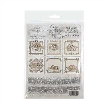 ITD Mini Rice Paper Set Vintage Angels RSM058