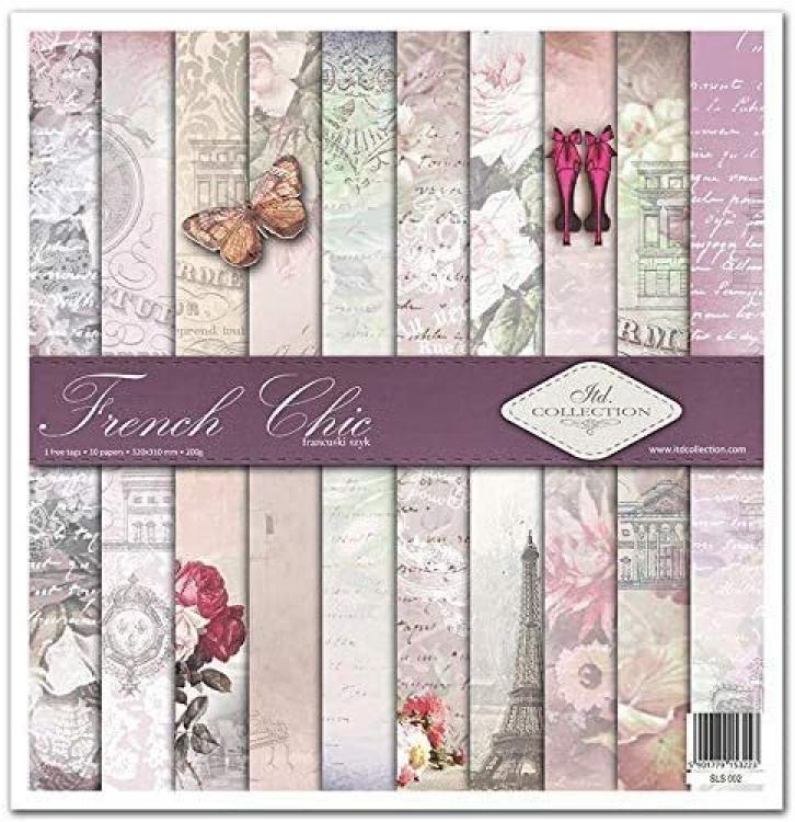 ITD Collection 12x12 Paper Pad French Chic