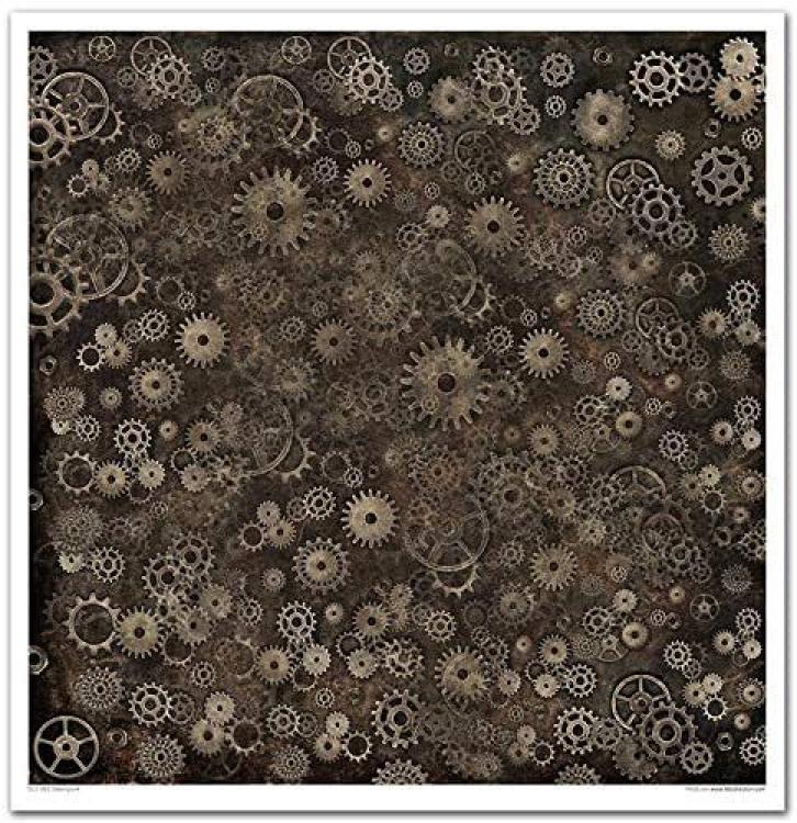 ITD Collection 12x12 Paper Pad Steampunk