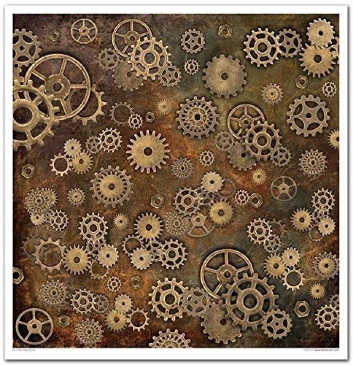 ITD Collection 12x12 Paper Pad Steampunk