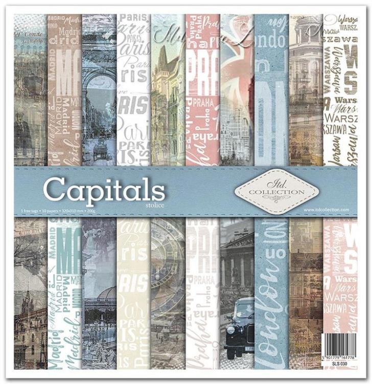 ITD Collection Paper Pad 12x12 Capitals