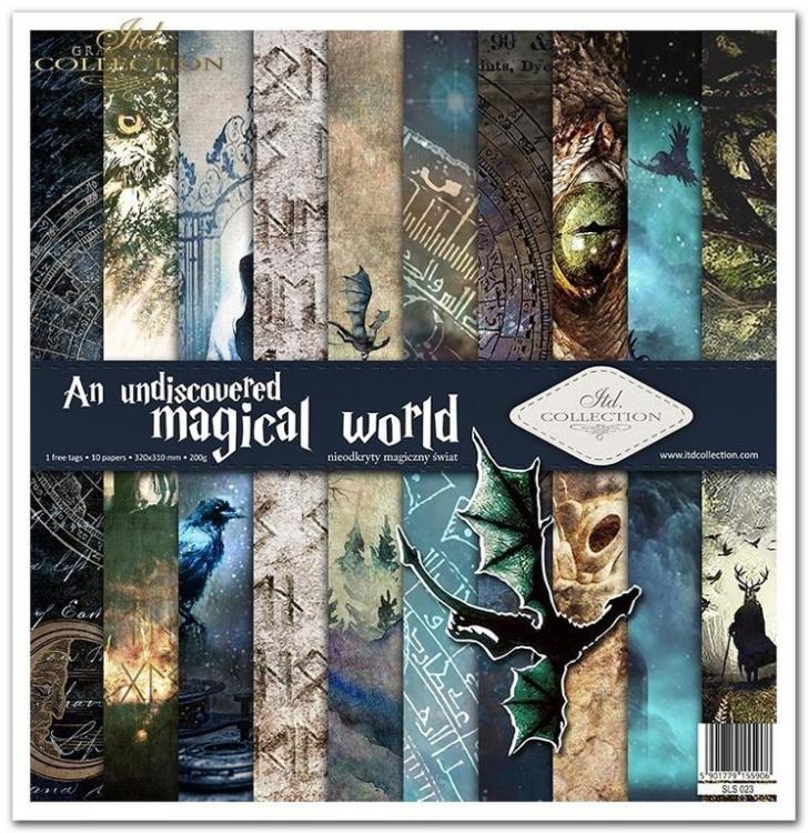 ITD Collection  Paper Pad 12x12 An Undiscovered Magical World