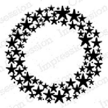 Impression Obsession Stamp Star Wreath