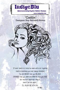 IndigoBlu Rubber Stamps Caitlin #155