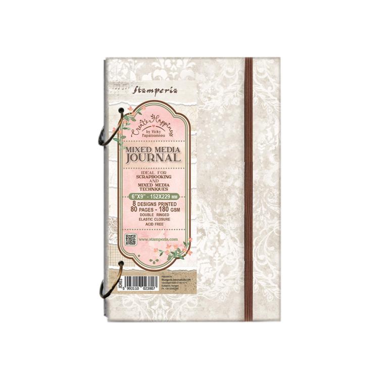 Stamperia Create Happiness Ring Journal