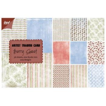 Joy!Crafts ATC Paper Pad Berry Sweet