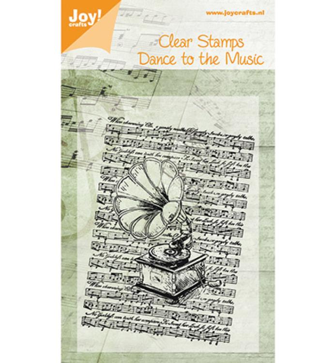 Joy!Crafts Clearstamp Gramophon