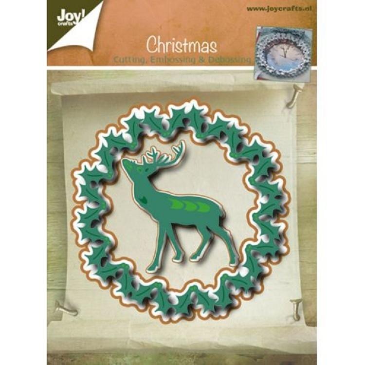 Joy!Crafts Präge- und Stanzschablone Weihnachtsrand