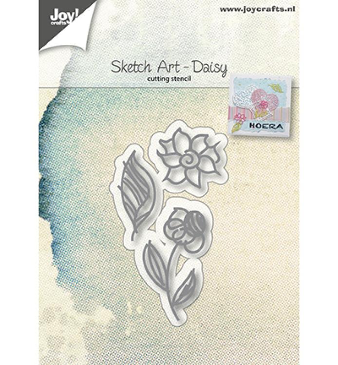 Joy!Crafts Stanze Sketch Art Daisy