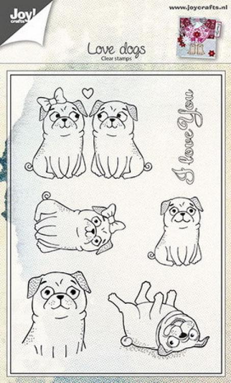 Joy!Crafts Stempel Love Dogs #6410/0442