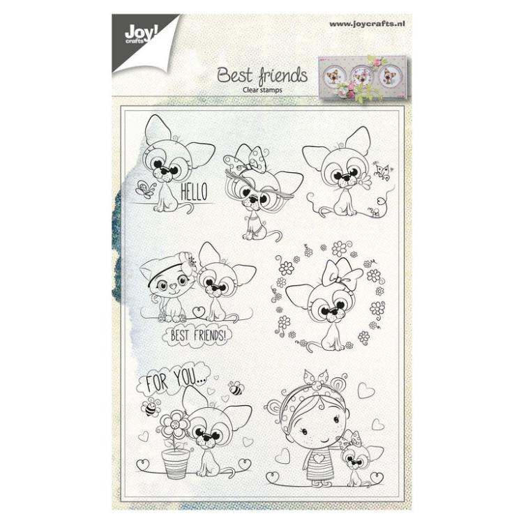 Joy Crafts Clear Stamp Best Friends