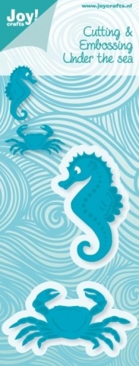 Joy Crafts Stanze Crab Seahorse #6002/0328