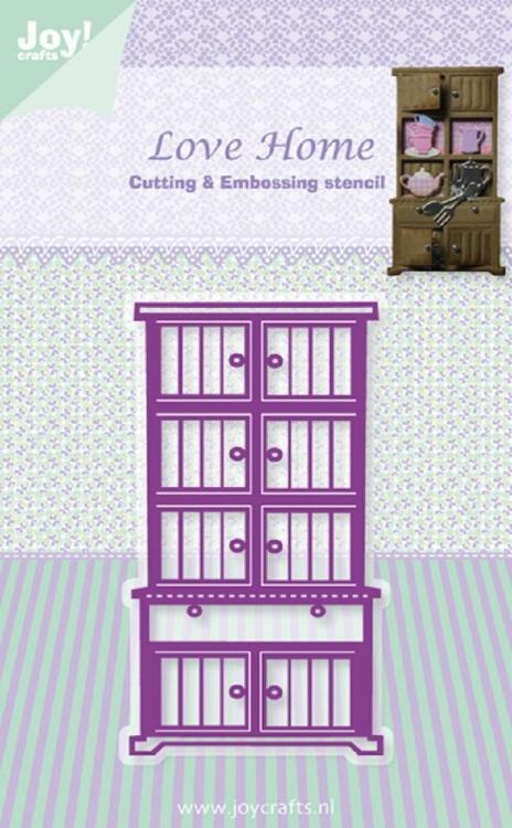 Joy Crafts Stanze Love Home Closet #6002/0338