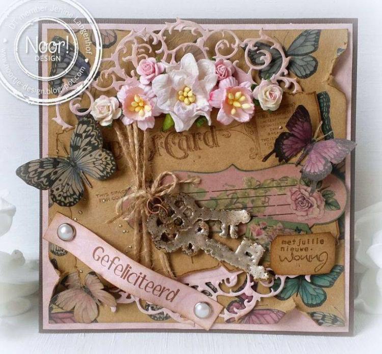 Joy Crafts Vintage Flourish Keys Schlüssel #0039