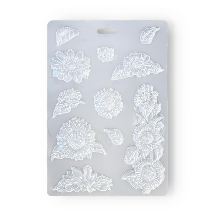 K3PTA4562 Stamperia A4 Mould Sunflower Art