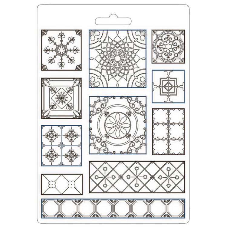 Stamperia A5 Mould Casa Granada Tiles #606