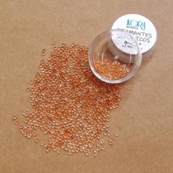 KORA Acrylic Diamonds Amber 2.5mm