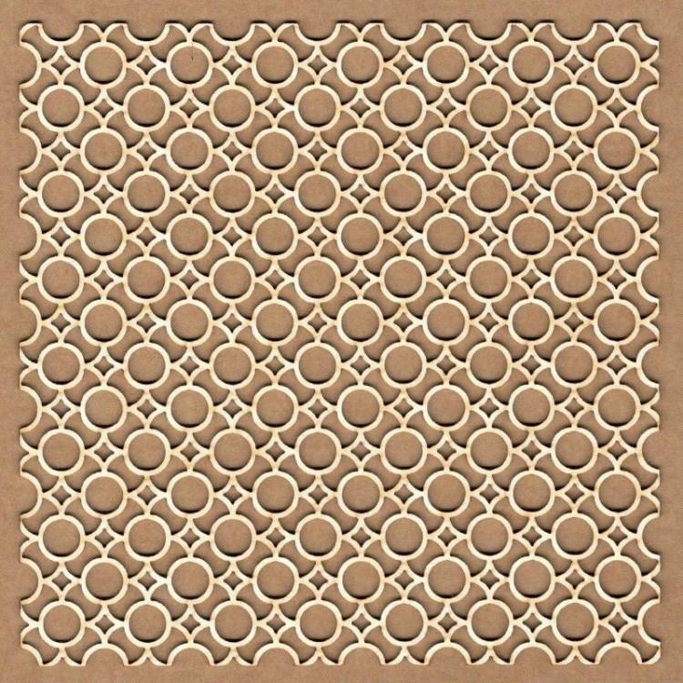 KORA Projects Chipboard Background Circles #2441