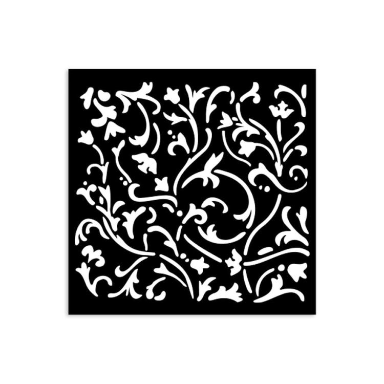 KSTDS11 Stamperia Masquerade Stencil Ornaments