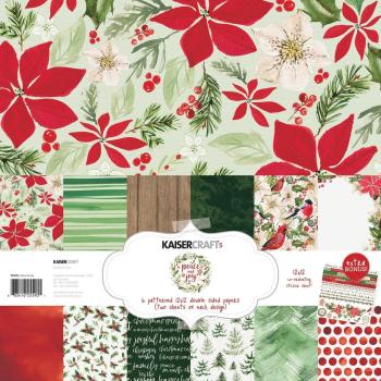 Kaisercraft 12x12 Paper Pack Peace & Joy #PK590