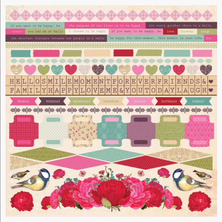 Kaisercraft 12x12 Paper Pack Telegraph Road #PK466