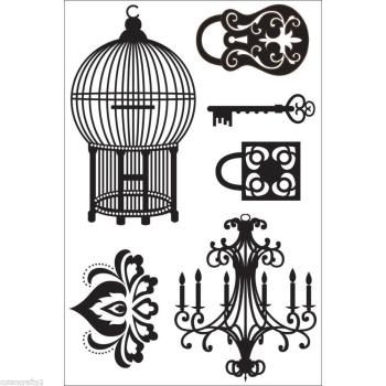 Kaisercraft Clear Stamp Set Le Chateau