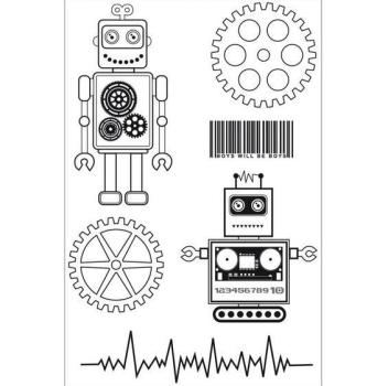 Kaisercraft Clear Stamp Technologic