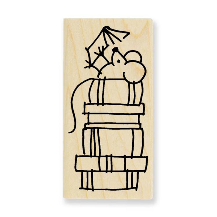 Stampendous Wooden Stamp Max Books L211