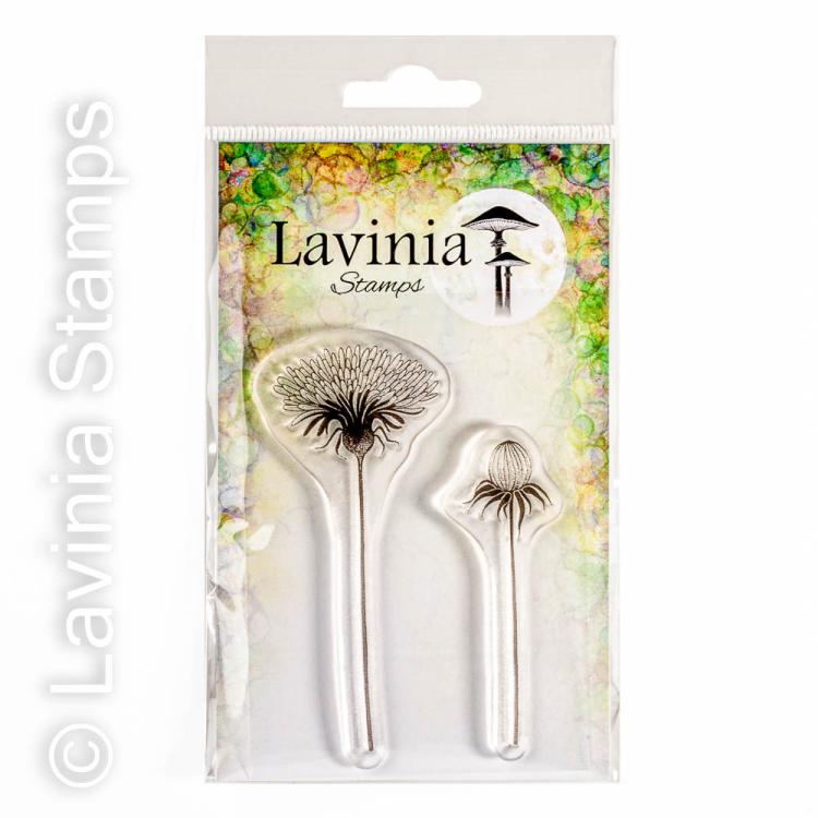 LAV745 Lavinia Stamp Open Dandelion