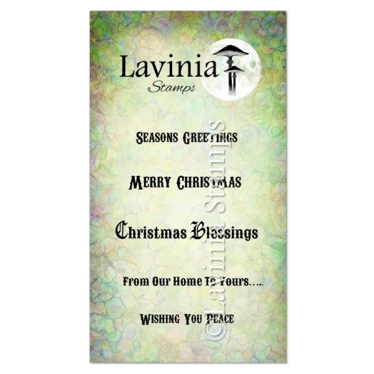 LAV839 Lavinia Stamp Christmas Greetings