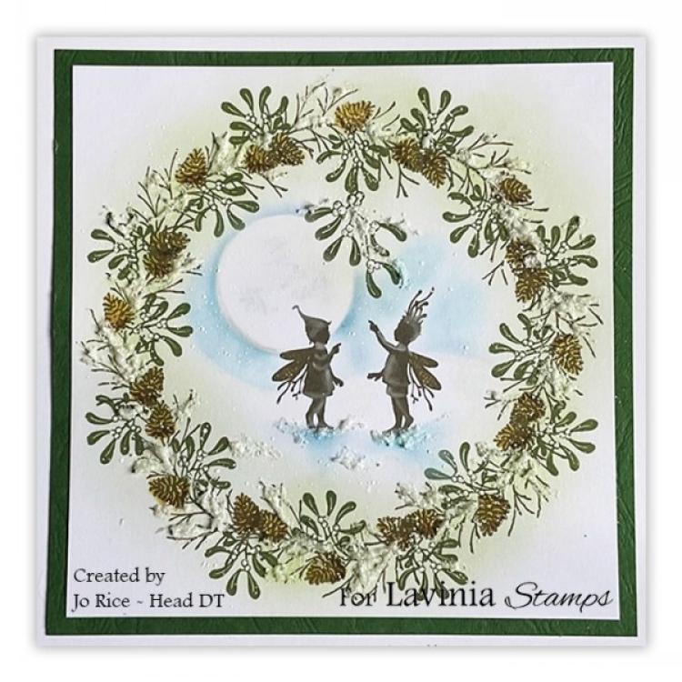 LAV926 Lavinia Mini Mistletoe Stamp