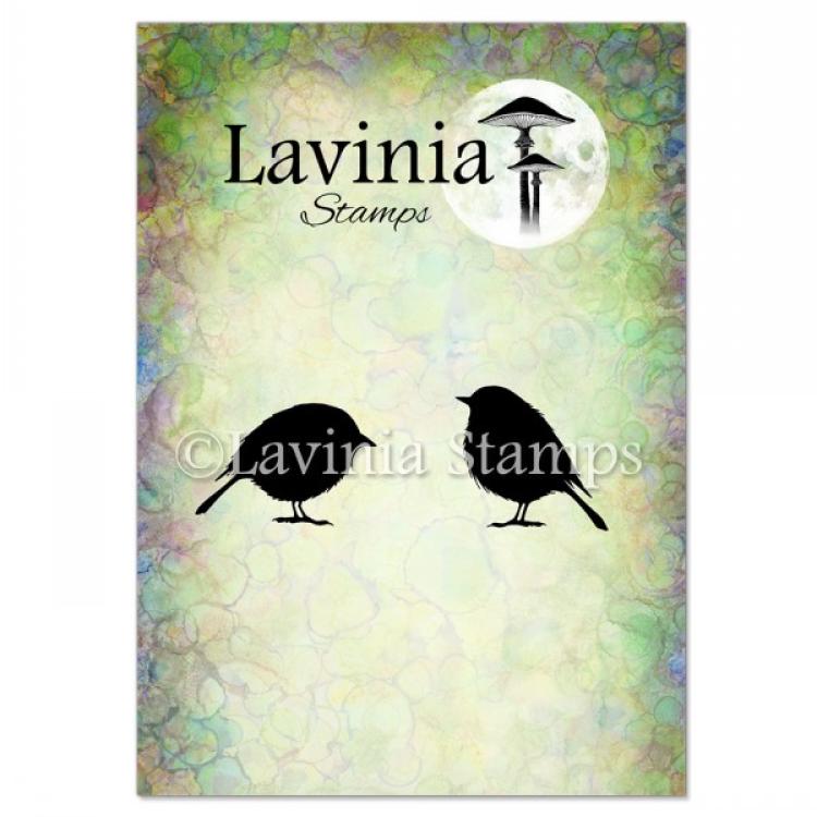 LAV928 Lavinia Small Robins Stamp