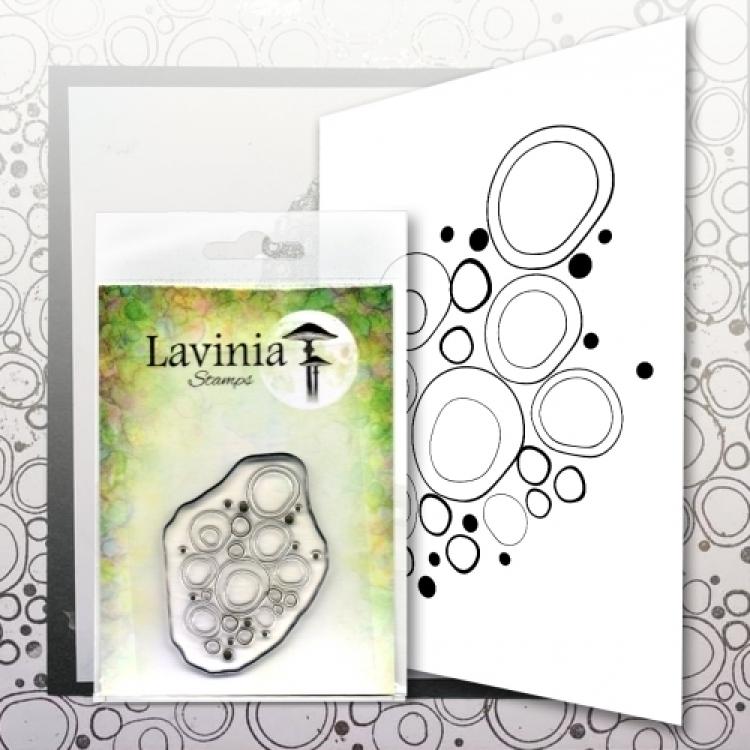 Lavinia Stamps Blue Orbs LAV583