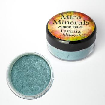 Lavinia Stamps Mica Minerals Alpine Blue