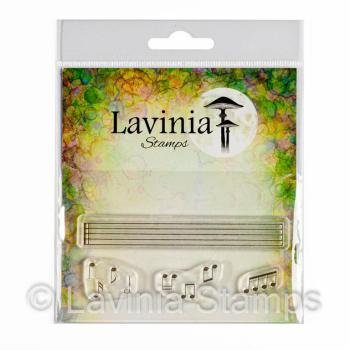 Lavinia Stamps Musical Notes Small LAV737