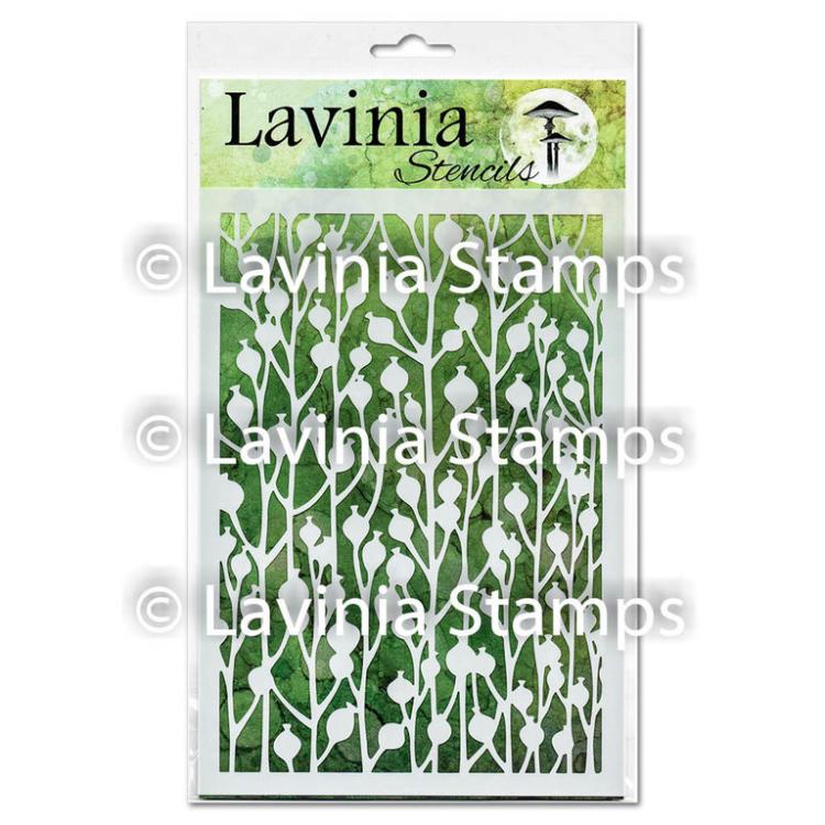 Lavinia Stencils Berry #001