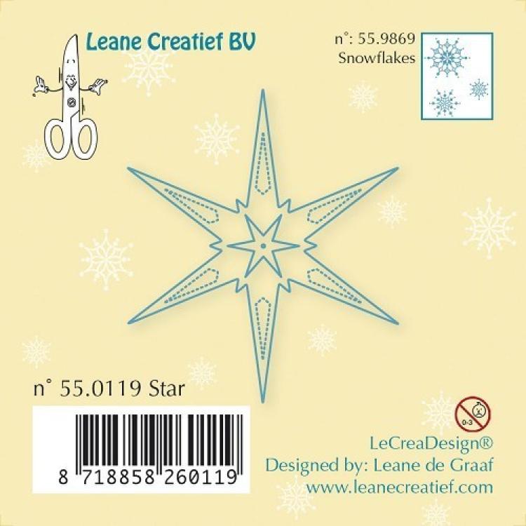 Leane Creatief Stamp Star (Sterne)