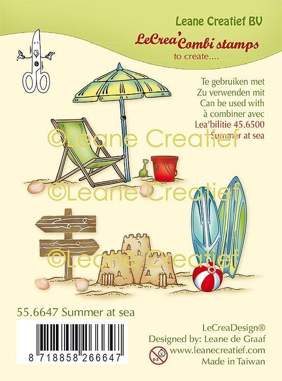 Leane Creatief  Stamp Summer at Sea 55.6647