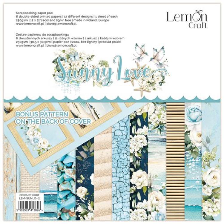 Lemon Craft 12x12 Paper Pack Sunny Love