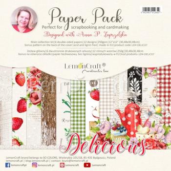 Lemoncraft Ladies 12x12 Scrapbook Paper Stack 